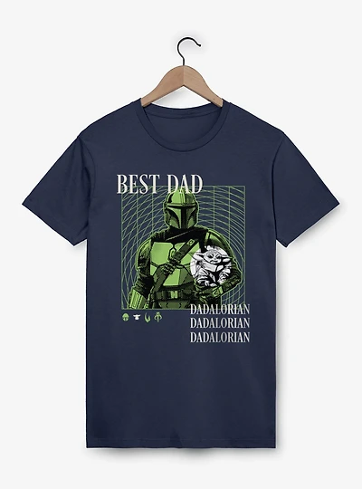 Star Wars The Mandalorian Best Dadalorian Radar Lock On T-Shirt