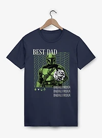 Star Wars The Mandalorian Best Dadalorian Radar Lock On T-Shirt