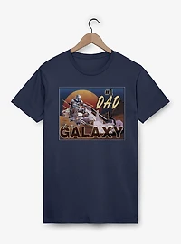 Star Wars The Mandalorian Number 1 Galaxy Dad Speeder T-Shirt