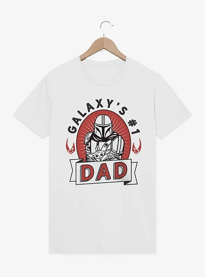 Star Wars The Mandalorian Galaxy's Dad T-Shirt