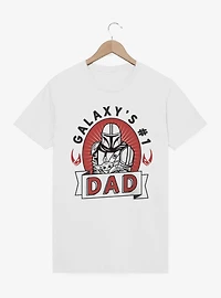 Star Wars The Mandalorian Galaxy's Dad T-Shirt