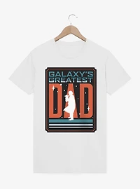 Star Wars The Mandalorian Galaxy's Greatest Dad Poster T-Shirt