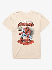 Marvel Comics Retro Crouch On Icon Mineral Wash T-Shirt