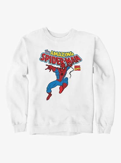 Marvel Spider-Man Cover Swing Sweatshirt