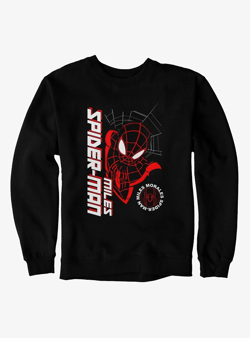 Marvel Spider-Man Miles Morales Wall Slider Sweatshirt