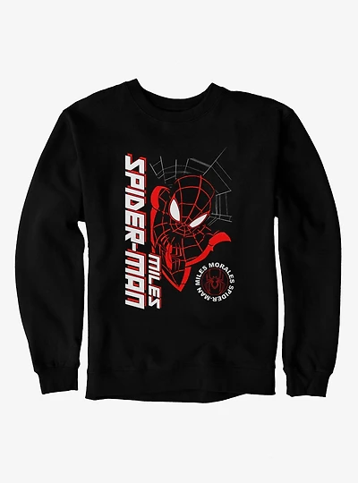 Marvel Spider-Man Miles Morales Wall Slider Sweatshirt