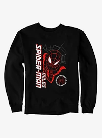 Marvel Spider-Man Miles Morales Wall Slider Sweatshirt