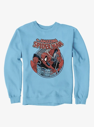 Marvel Spider-Man Web Sling Circle Sweatshirt