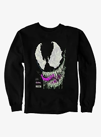 Marvel Comics Retro Venom Lethal Protector Panel Eyes Sweatshirt