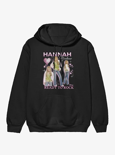 Disney Hannah Montana Ready To Rock Collage Hoodie