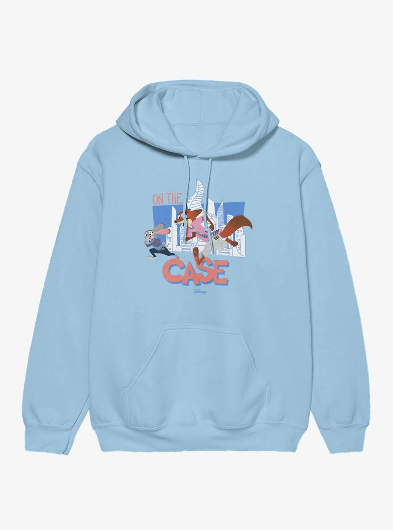 Disney Pixar Zootopia 2 On The Case Sly Hopps Run Hoodie