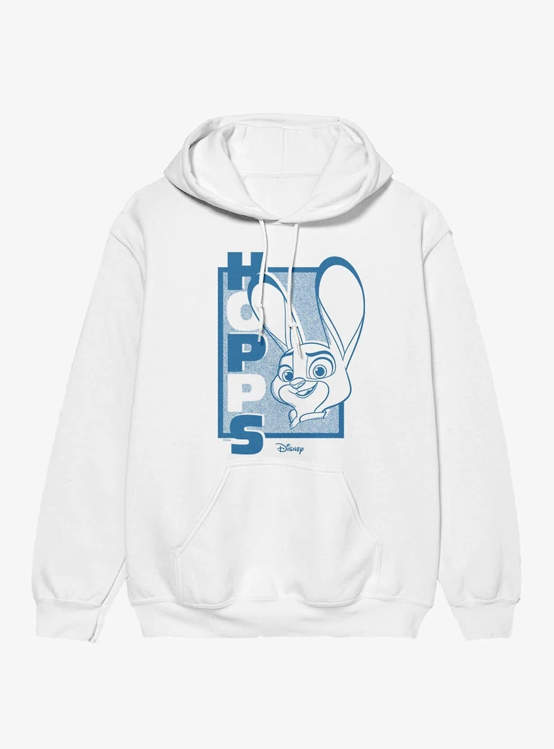Disney Pixar Zootopia 2 Judy Hopps Portrait Poster Hoodie