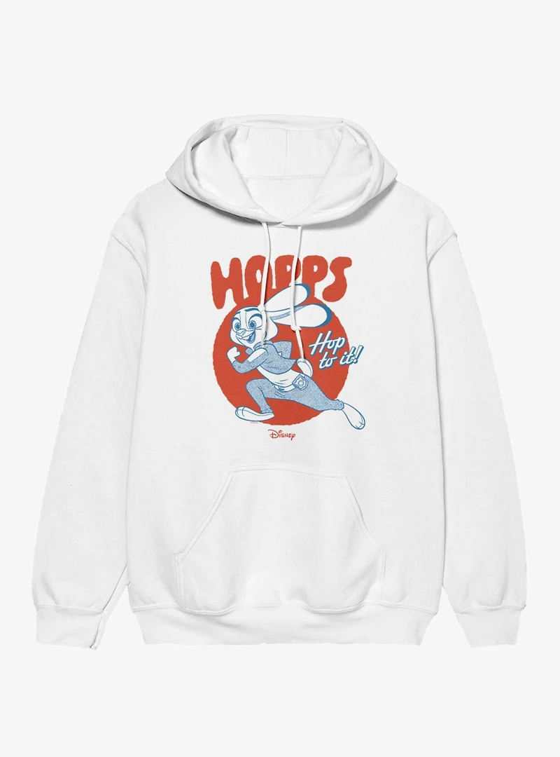 Disney Pixar Zootopia 2 Hopps Hop To It Circle Hoodie