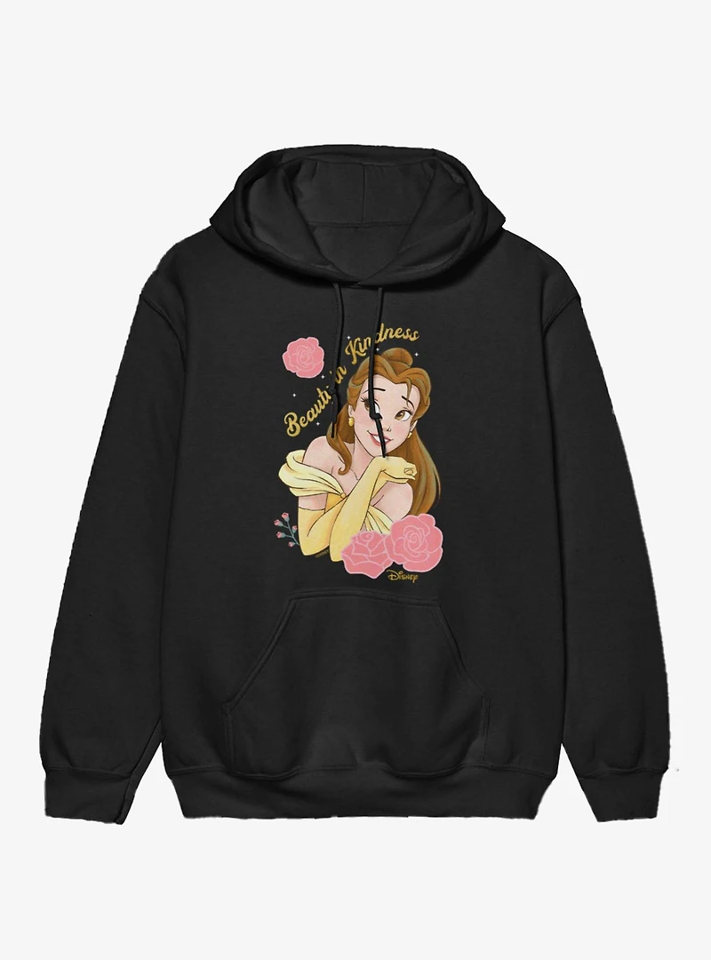 Disney Beauty And The Beast Kindness With Roses Belle Hoodie