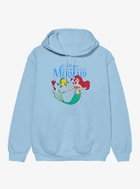 Disney The Little Mermaid Ariel Swimming With Flounder & Sebastian Hoodie