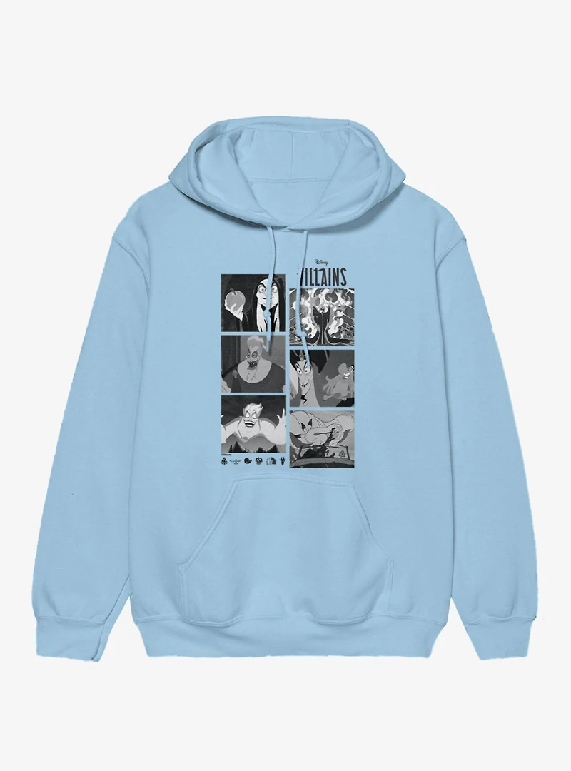 Disney Villains Monochrome Photo Reel Hoodie