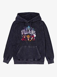 Disney Villains Lightning Evil Smiles Vintage Mineral Washed Hoodie