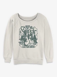 Disney Camp Rock Festival Poster Womens Slouchy Sweatshirt