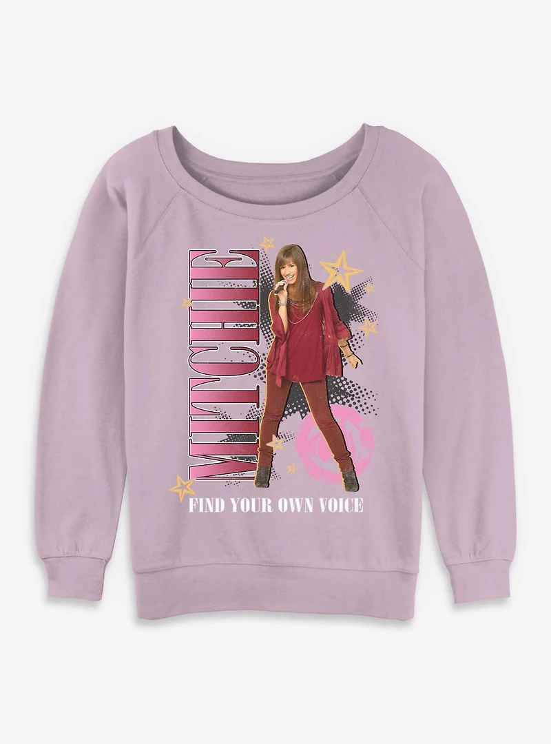 Disney Camp Rock Mitchie Womens Slouchy Sweatshirt