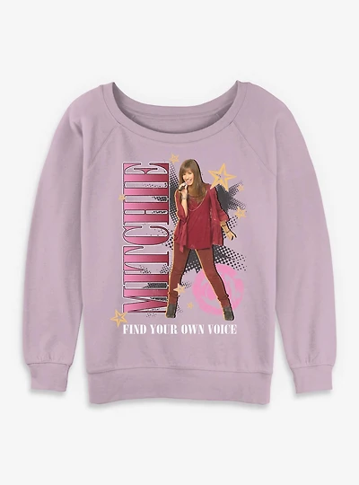 Disney Camp Rock Mitchie Womens Slouchy Sweatshirt