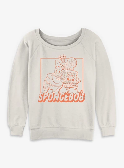 SpongeBob SquarePants SB Together Womens Slouchy Sweatshirt
