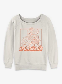 SpongeBob SquarePants SB Together Womens Slouchy Sweatshirt