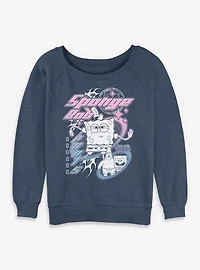 SpongeBob SquarePants Y2K Bob Womens Slouchy Sweatshirt