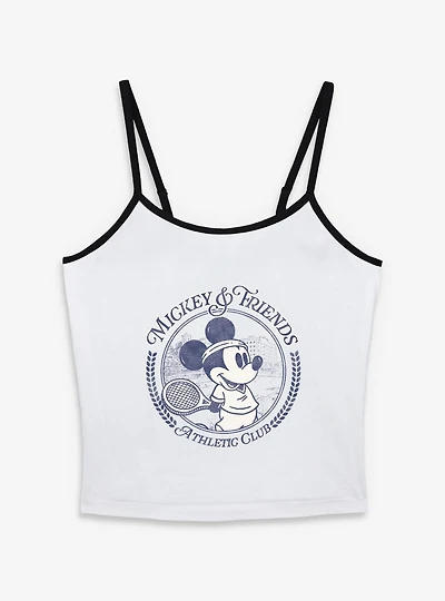 Disney Mickey Mouse Tennis Womens Cami