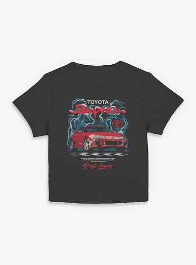 Toyota Supra Storm Womens Baby Tee