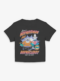SpongeBob SquarePants Heroes Womens Baby Tee