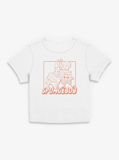 SpongeBob SquarePants SB Together Womens Baby Tee