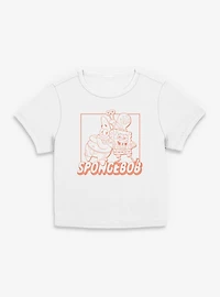 SpongeBob SquarePants SB Together Womens Baby Tee