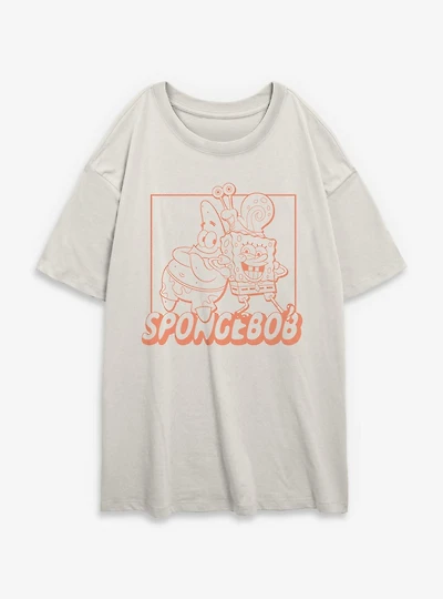 SpongeBob SquarePants SB Together Womens Oversized T-Shirt