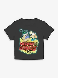 SpongeBob SquarePants Dynamic Duo MM & BB Womens Baby Tee