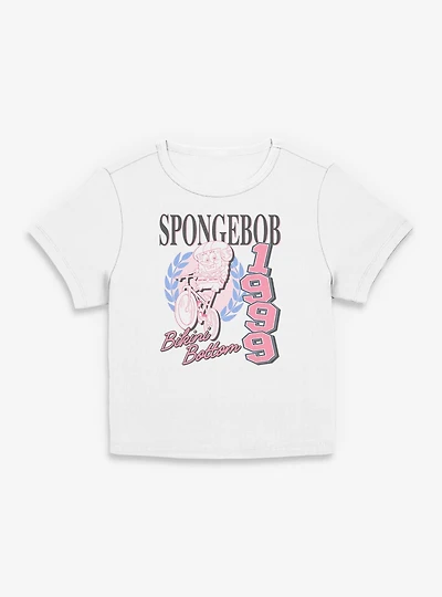 SpongeBob SquarePants Cyclebob Womens Baby Tee