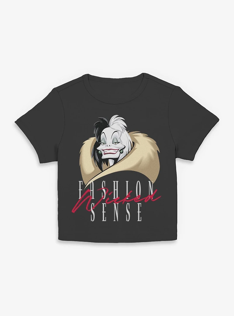 Disney Villains Fashion Wicked Sense Womens Baby Tee
