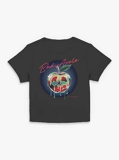 Disney Villains Just One Bite Retro Womens Baby Tee