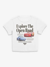 Disney Pixar Cars Open Road Womens Baby Tee