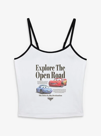 Disney Pixar Cars Open Road Womens Cami