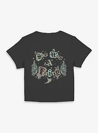 Disney Tinkerbell A Fairy Womens Baby Tee