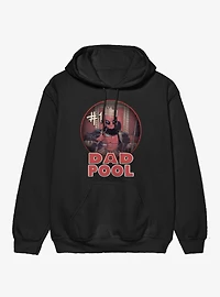 Marvel Deadpool Number 1 Dad Pool King Hoodie