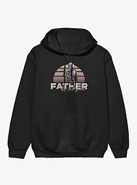 Star Wars The Mandalorian Father Of Year Sunset Hoodie