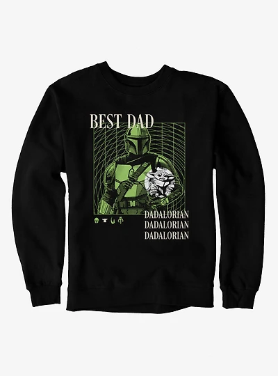 Star Wars The Mandalorian Best Dadalorian Radar Lock On Sweatshirt