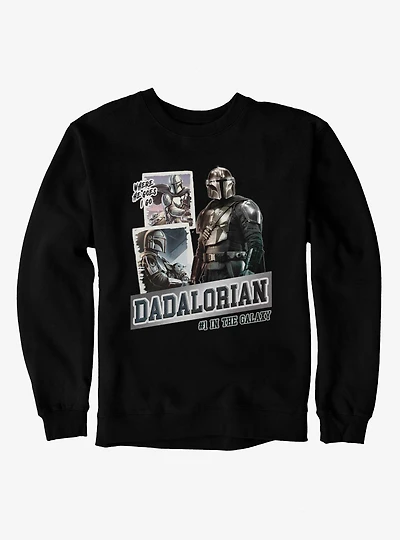 Star Wars The Mandalorian I Go With Dadalorian Trip Photos Sweatshirt