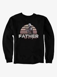 Star Wars The Mandalorian Father Of Year Sunset Sweatshirt