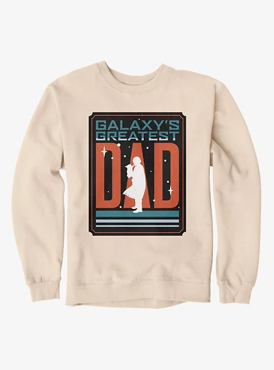 Star Wars The Mandalorian Galaxy's Greatest Dad Poster Sweatshirt