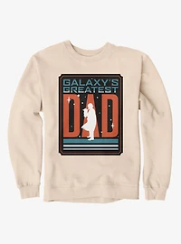 Star Wars The Mandalorian Galaxy's Greatest Dad Poster Sweatshirt
