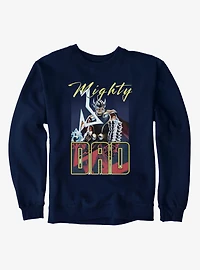 Marvel Thor Retro Mighty Dad Lightning Sweatshirt