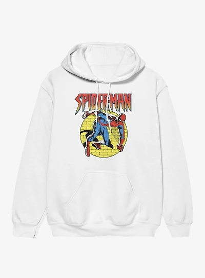 Marvel Comics Retro Yellow Brick Wall Hoodie