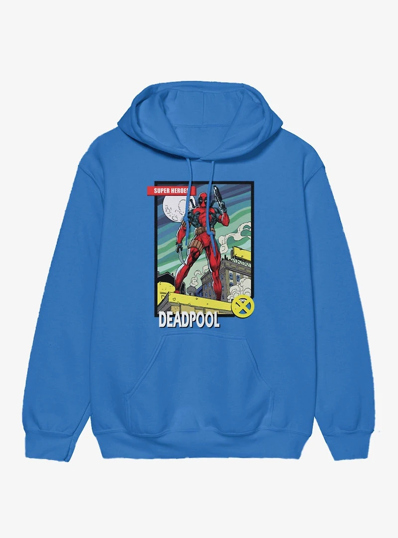 Marvel Deadpool Super Hero Card Hoodie